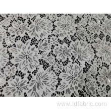 100% Nylon Flower Pattern Lace Fabric